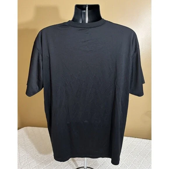 Batman DC Comics Cascading Logo Soft Feel Black Shirt Men’s Size XL - Picture 11 of 14